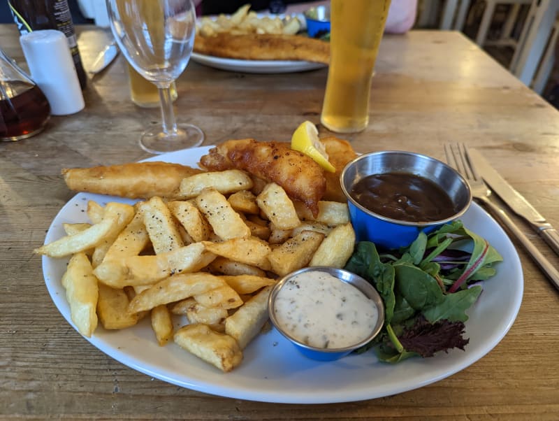 Deep Blue Fish & Chips - The Fish House Notting Hill in London