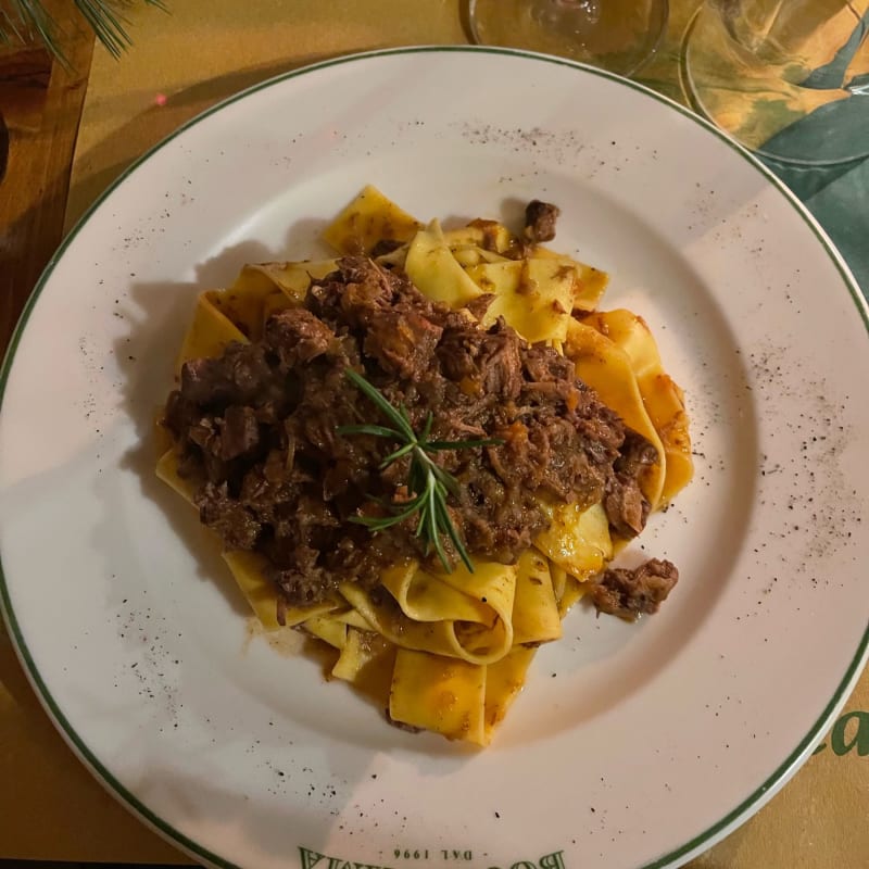 Pappardelle al Cinghiale - Boccadama, Florence