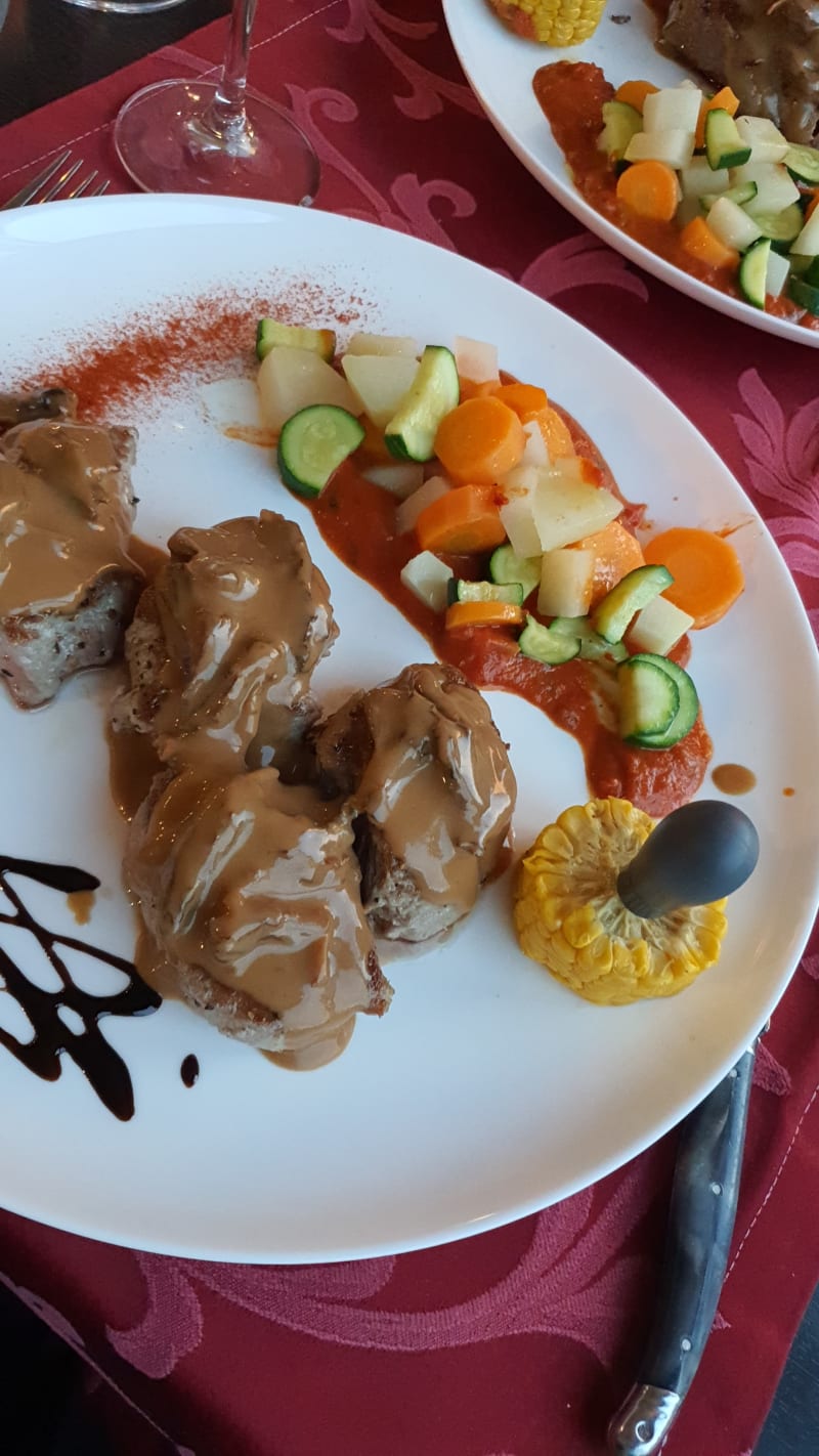 Filet de zèbre sauce morilles - Le 360, Martigny