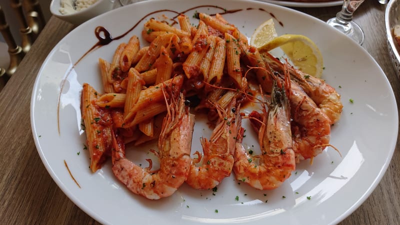 Gambas À La Provençale  - L'Artiste - Restaurant Italien, Paris