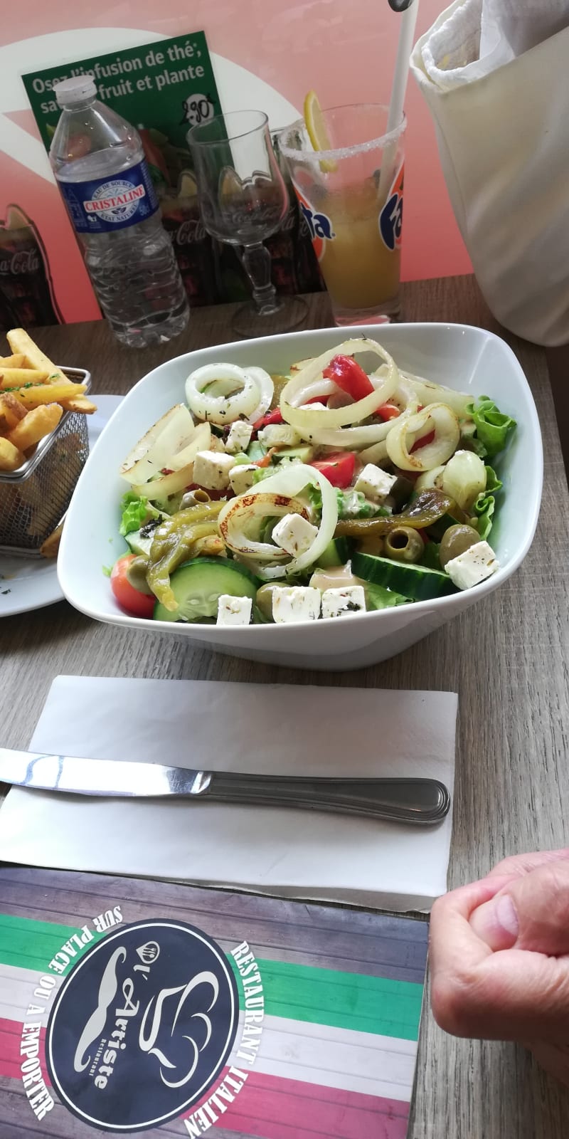 Salade Crétoise  - L'Artiste - Restaurant Italien, Paris