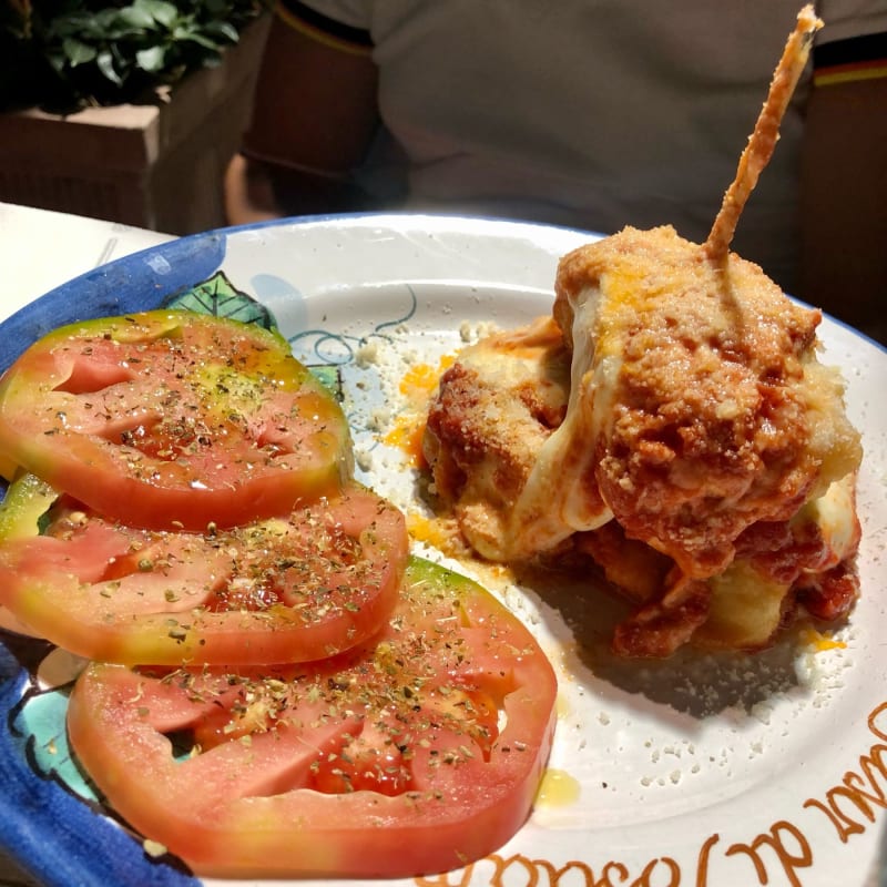 Parmigiana di pesce  - Elisir di Positano, Positano