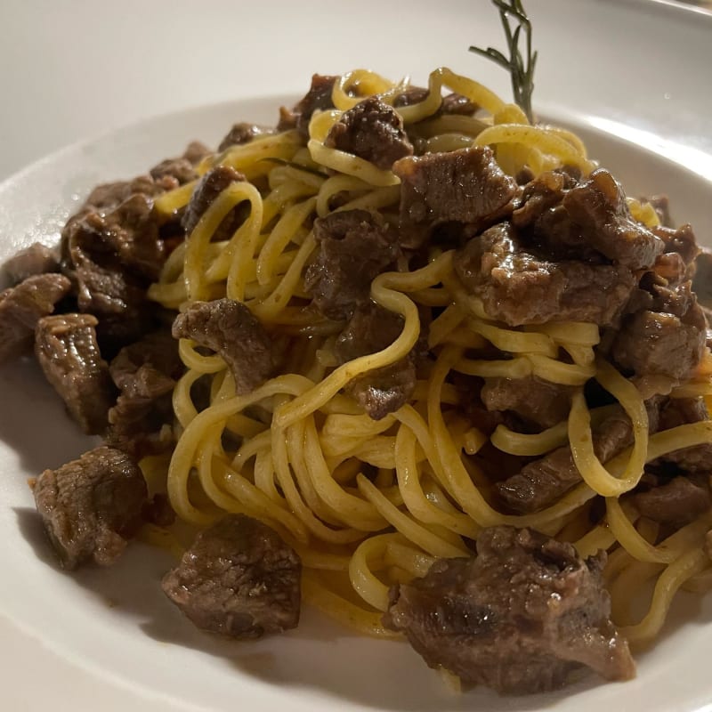 Tagliatelle al ragù di cervo  - Taverna Coppapan