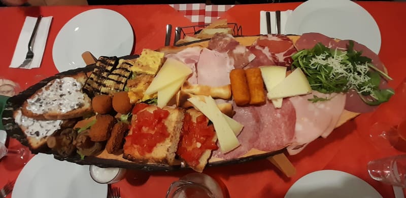 Antipasto misto - Osteria Salicicchia, Viterbo