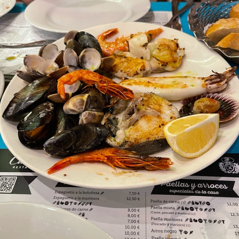 Seafood Platter - Can Tarradas, Lloret De Mar