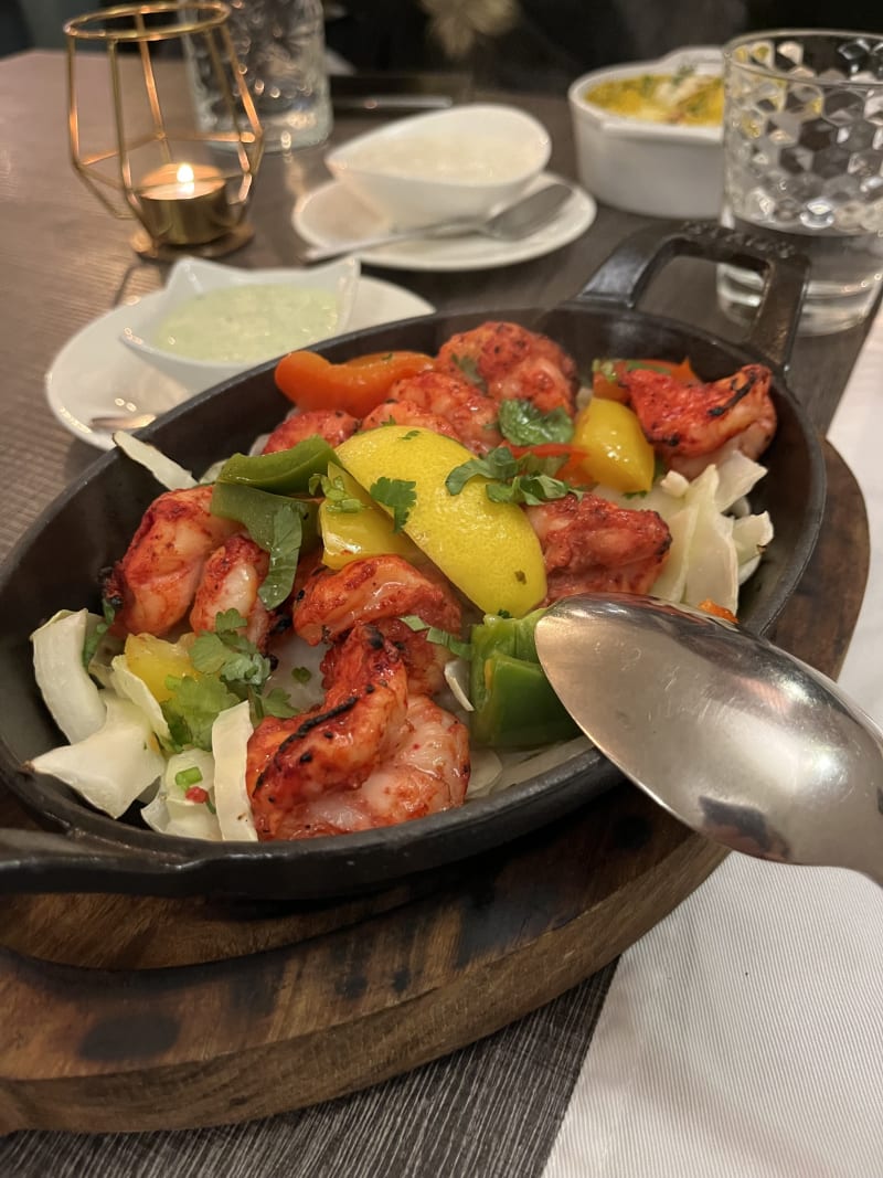 Prawns till tandoori - La Maison Tandoori