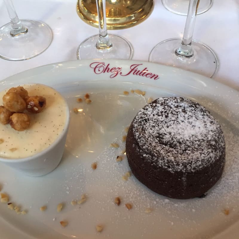 Fondant chocolat  - Chez Julien, Paris