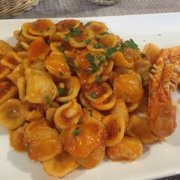 Orecchiette ai crostacei - Pane Olio e Fantasia, Gallipoli