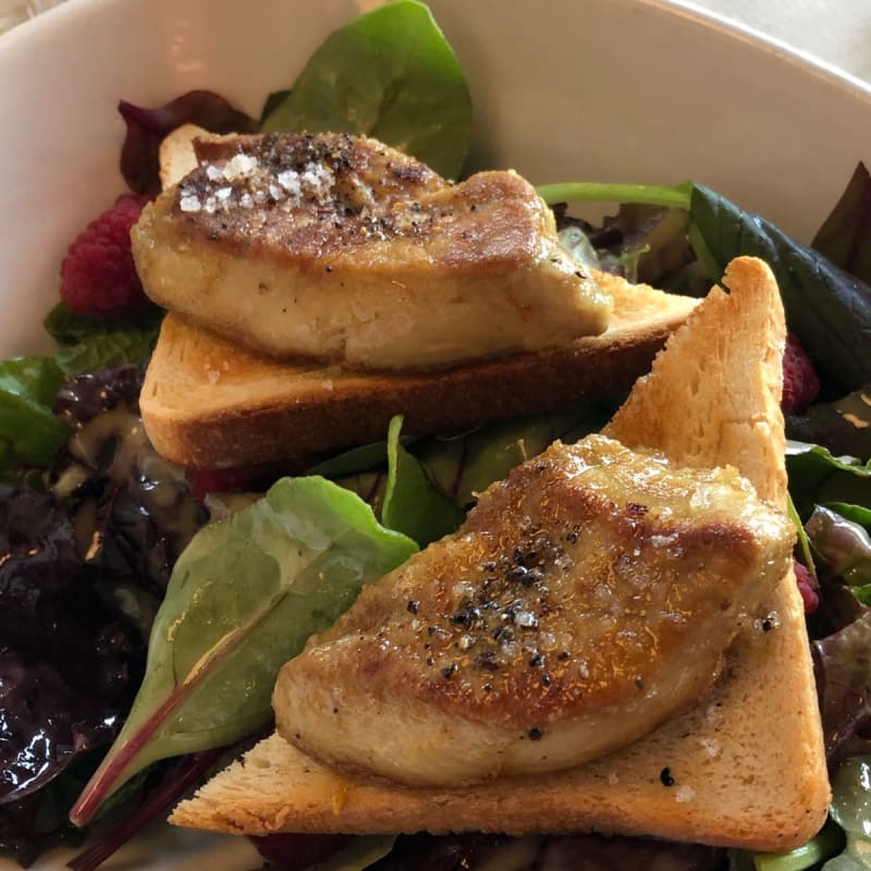 Salade foie gras - Le Dzodzet, Granges-Paccot