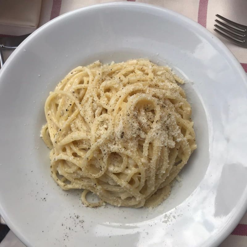 cacio e pepe - Ai Balestrari Prati, Rome