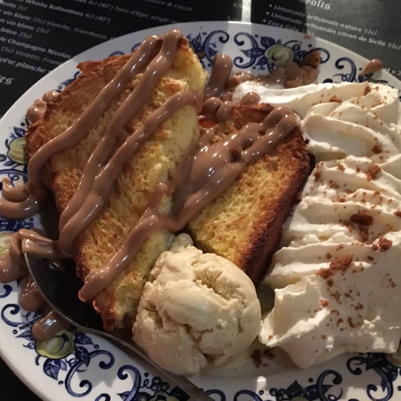 Meilleure brioche façon pain perdu que j’ai mangé ! - L'Estaminet de Gand, Lille