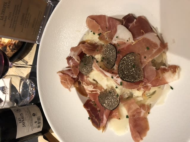 Risotto jambon de parme et truffes - Le Milano, Calais