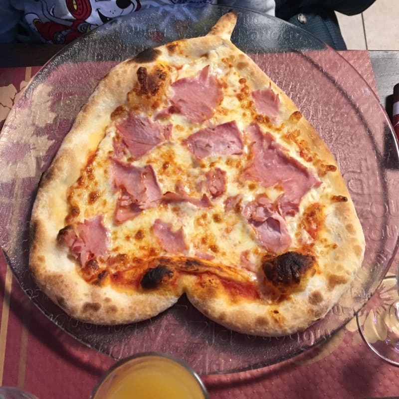 Pizza tomate, fromage et jambon - Angelo