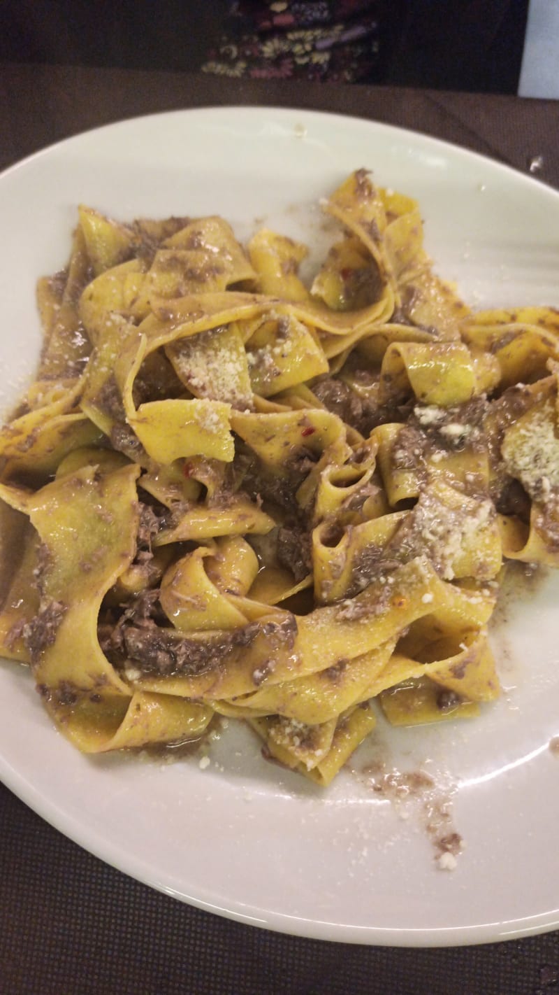 Pappardelle al cinghiale - Da Titto', Genzano Di Roma