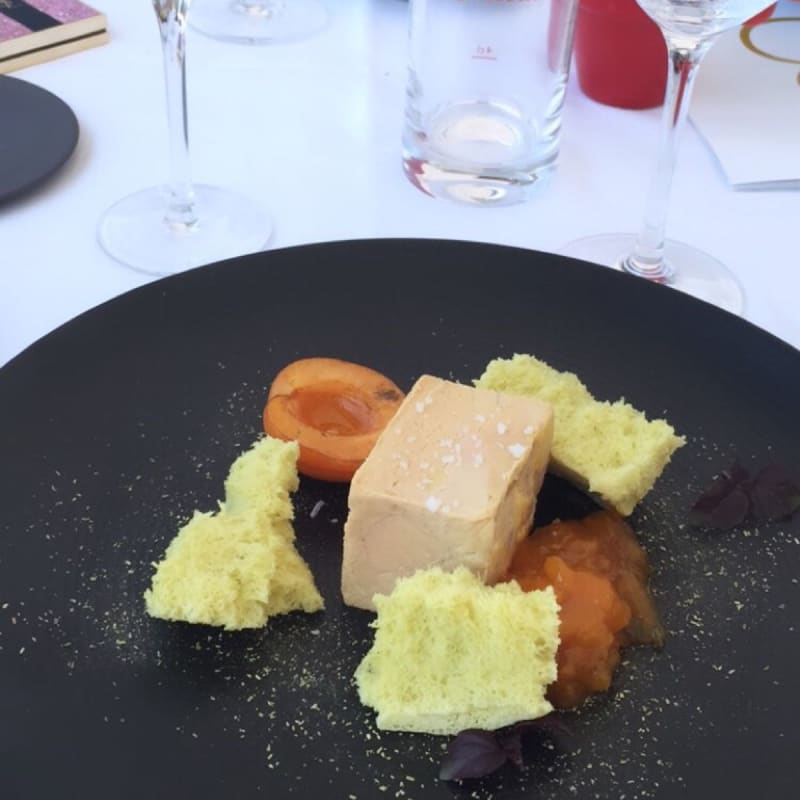 Foie gras abricot du valais - Casino Barrière de Montreux - Les salons du lac, Montreux