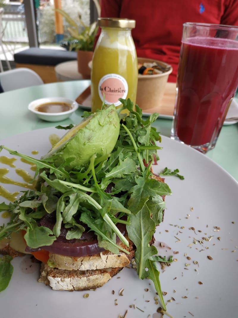 Toast Mozza Tomate Roquette - La Clairière, Pantin