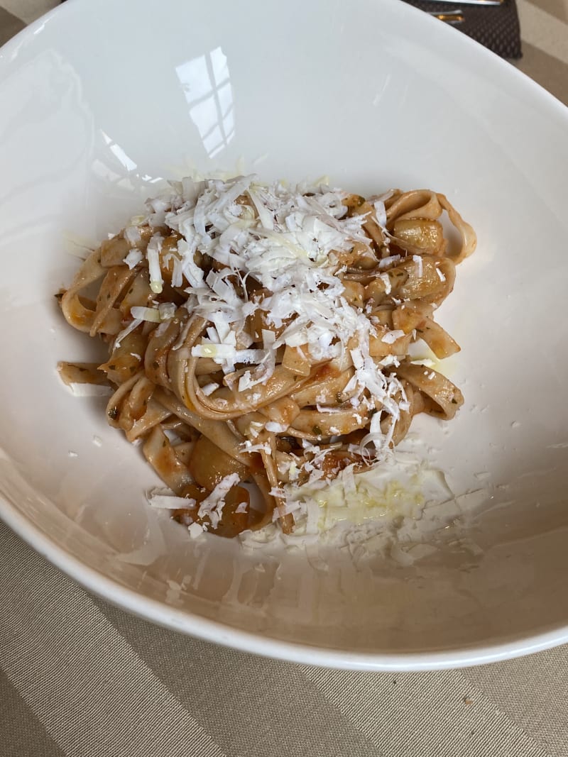 Taglierini al ragù di melanzane - Beigua Docks