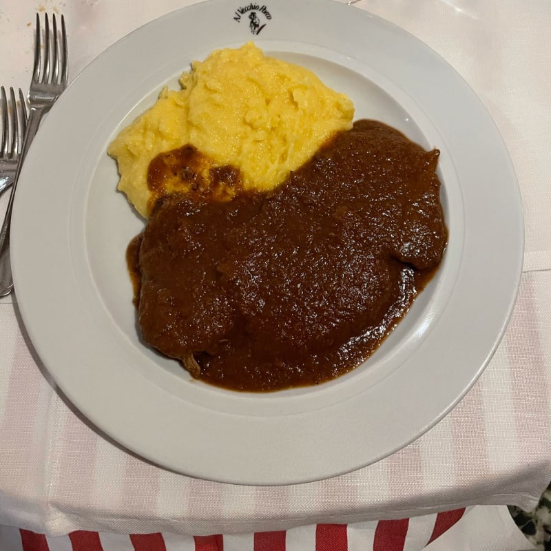 Brasato e polenta - Al Vecchio Porco, Milan