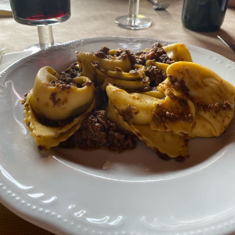 Tortelli ragù di pecora - Agriturismo Casa Belvedere, Carmignano