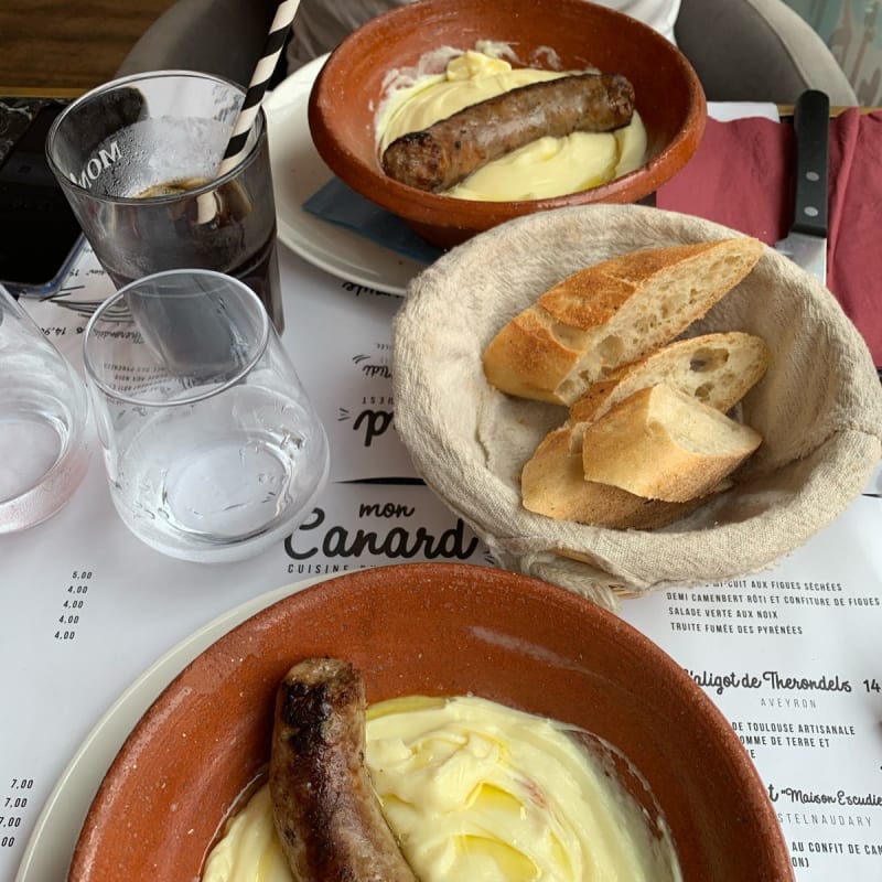 Aligot saucisse de toulouse - Mon Canard St Georges, Toulouse