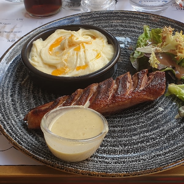 Demi magret avec aligot - Mon Canard St Georges, Toulouse