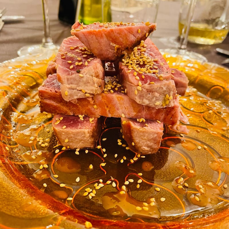 Tagliata di tonno - Ristorante il Cavaliere