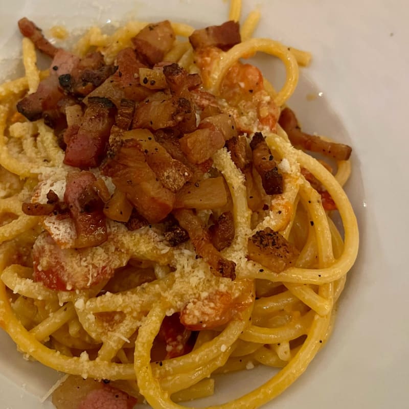 Pasta with Guanciale - Osteria dell'arco, Rome