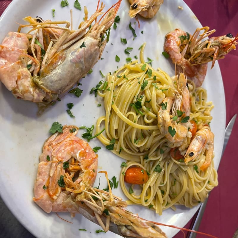 Linguine al crostacei  - Antica Trattoria E Pizzeria Da Nanninella A Toledo, Naples