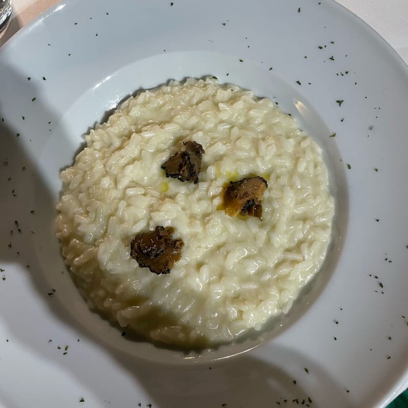 Risotto con crema di gorgonzola e tartufo - Casina dei Tigli ristorante pizzeria, Chieti