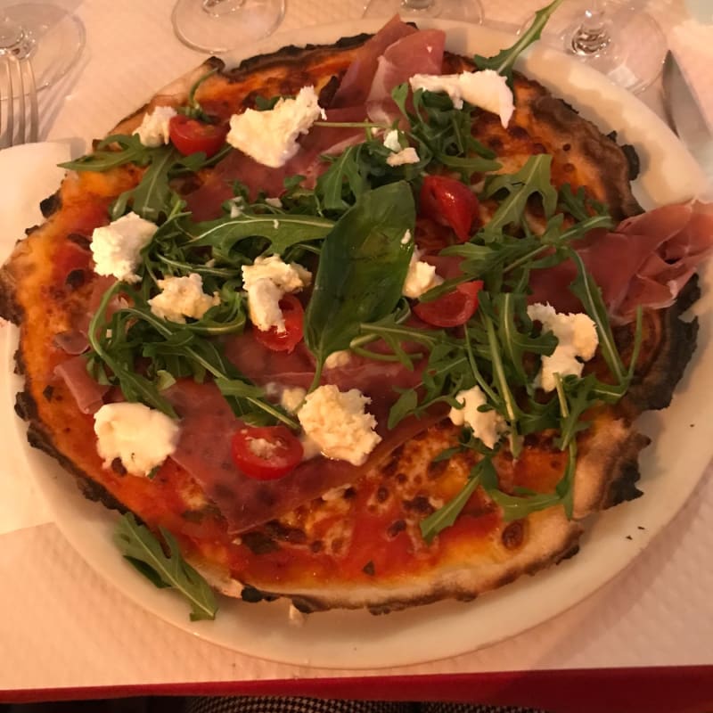 pizza sans gluten - La Scuderia del Mulino, Paris