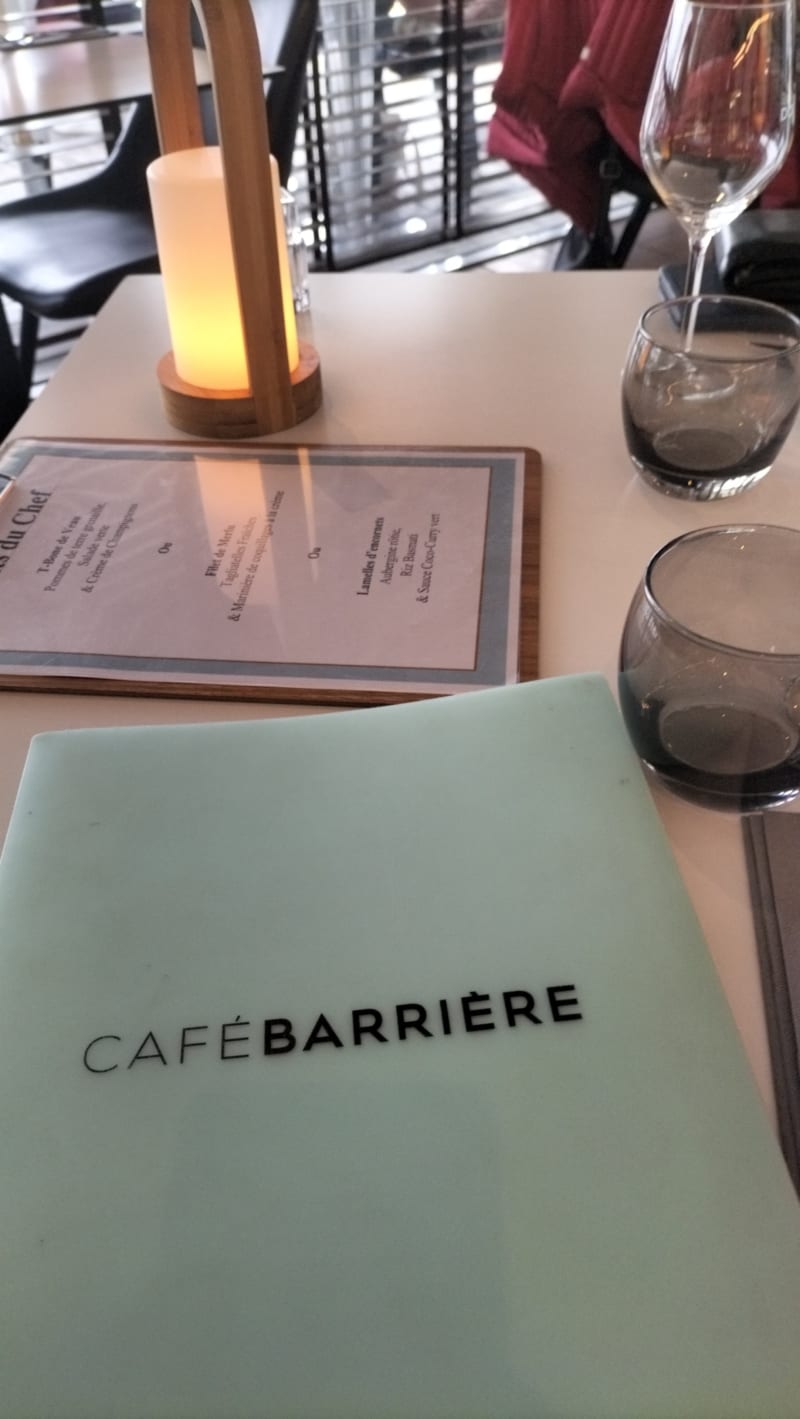 Cafe Barriere Royan Menu