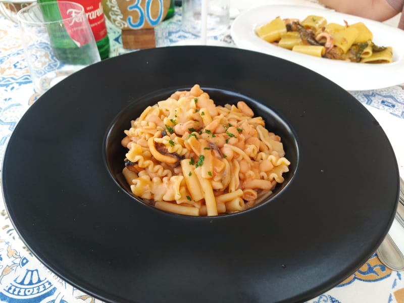 Pasta cozze e fagioli - Ristorante del Porto, Marina Di Camerota