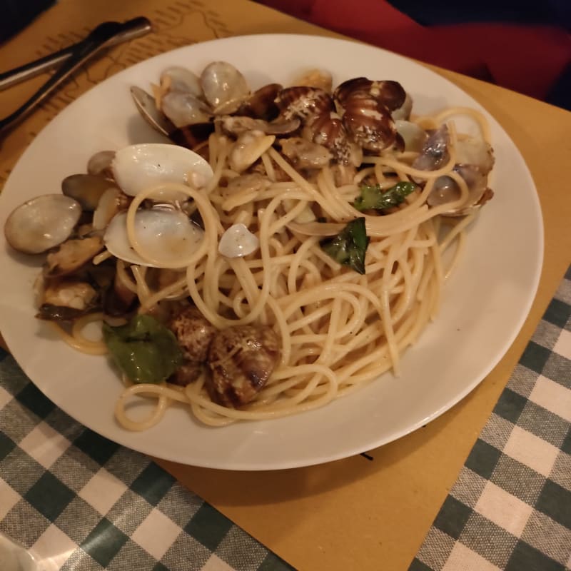 Spaghetti alle vongole  - Il Gabbiano - Cucina Calabrese, Milan