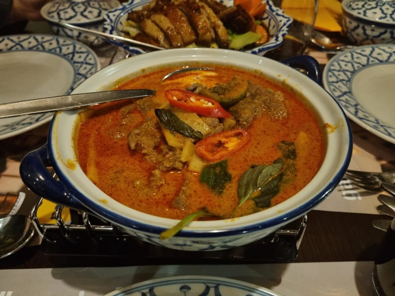 Boeuf curry rouge - Thai au Lac, Lausanne