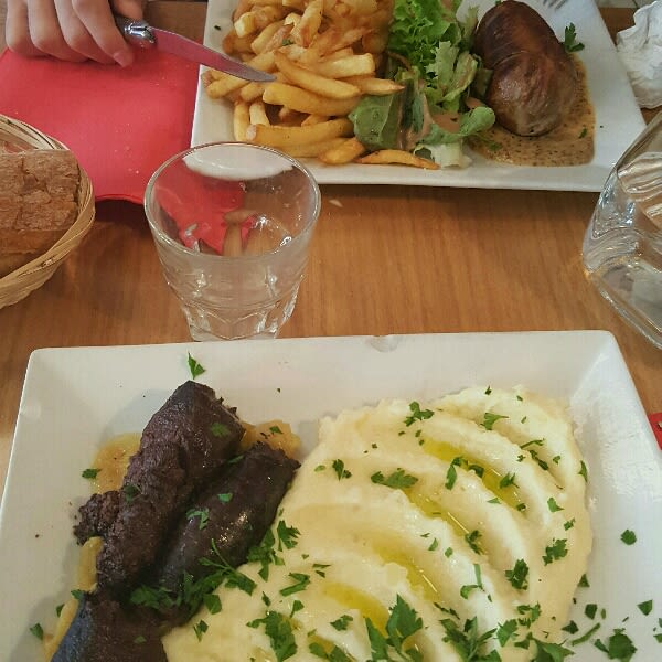 Andouillette et boudin noir - Au Bon Coin, Paris