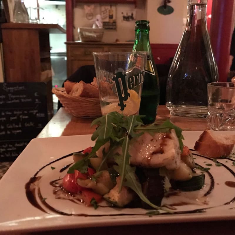 Cabillaud et légumes du jour - Au Bon Coin, Paris