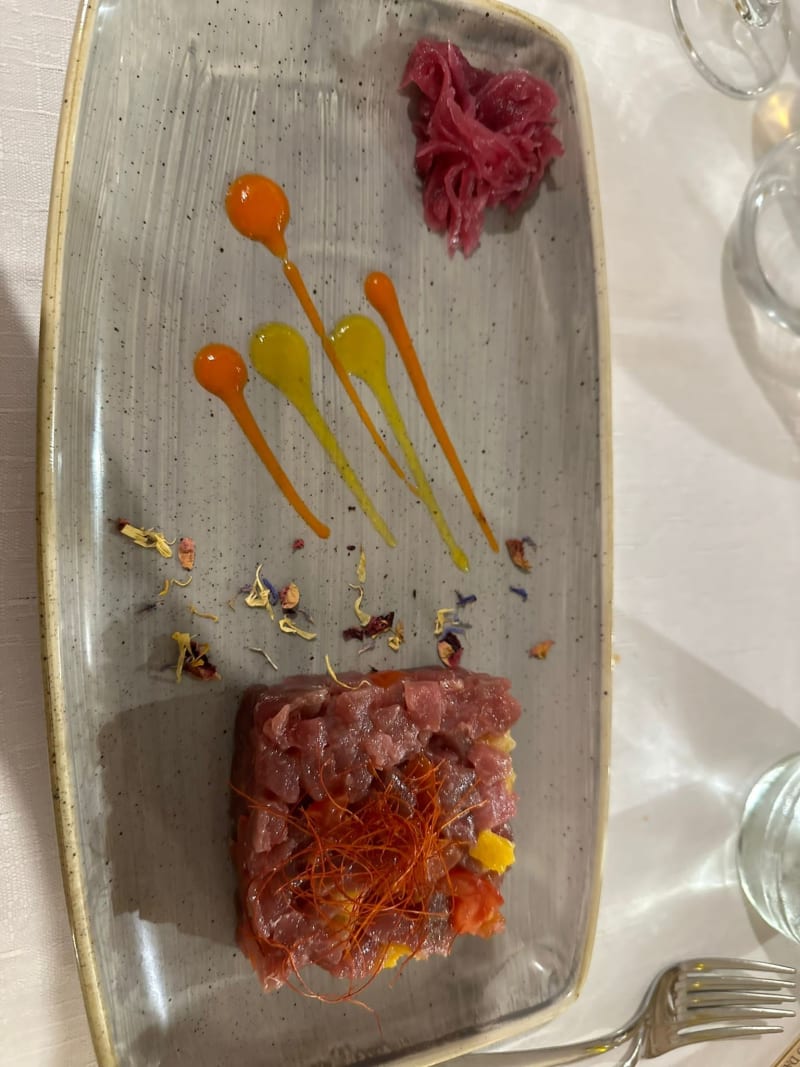 tartare di tonno - Il Caminetto, Diano Marina