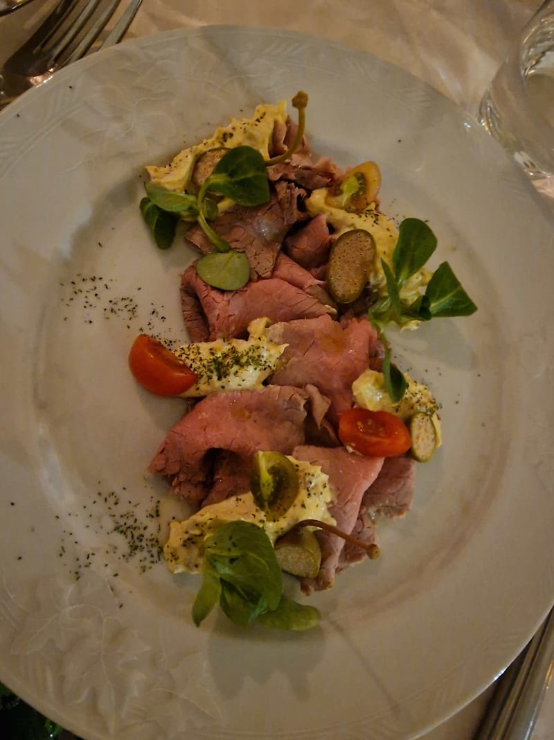 Vitello tonnato - Castello di Montaldo