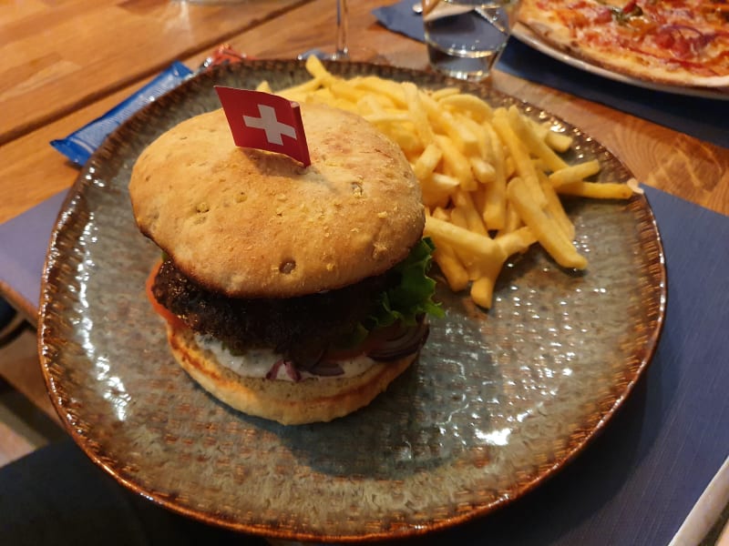 Hamburger vaudois  - Bella Italia, Lausanne