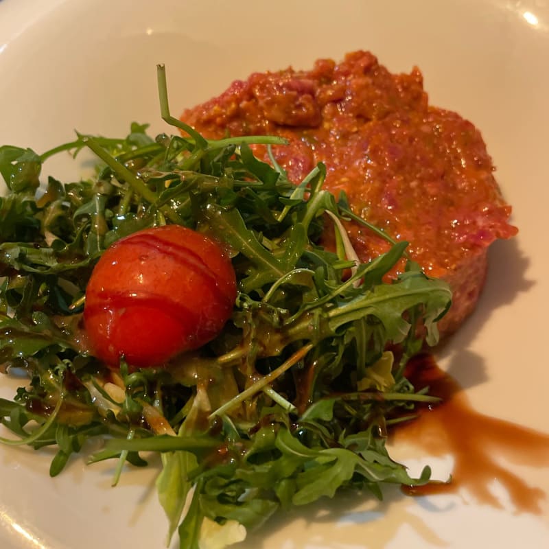 Tartare de boeuf - Bella Italia, Lausanne