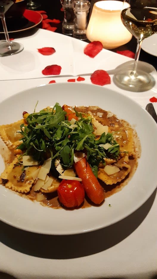 Ravioli met aubergine - Kingstreet Restaurant, Apeldoorn