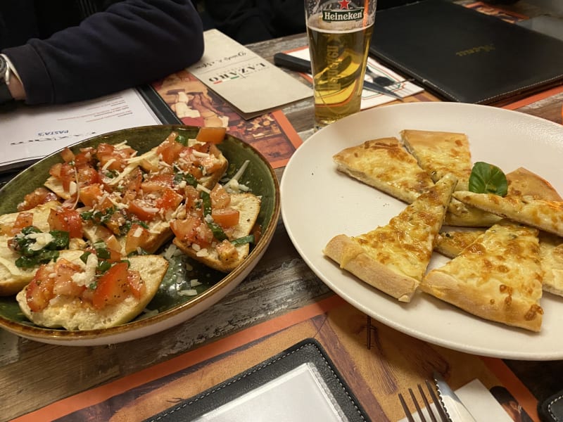 Spontane bruschetta - Ristorante Lazaro, Haarlem