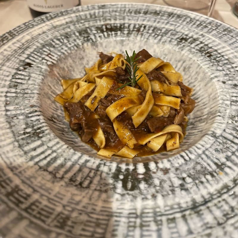 Tagliatelle al peposo  - Chalet Fontana, Florence