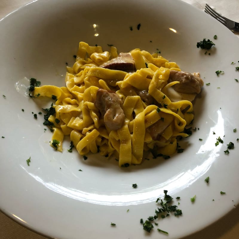 Fettuccine ai funghi porcini  - Eremo