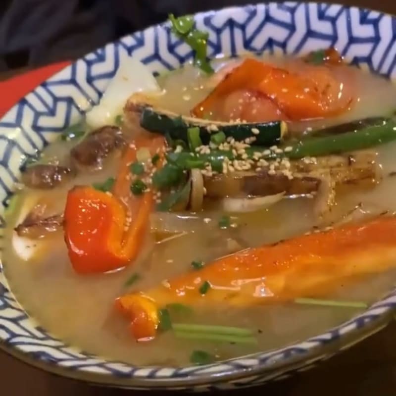 Ramen vegetal  - Ramen Kumamon, Barcelona