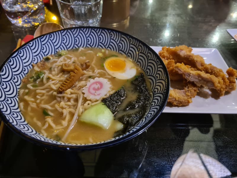 LM2. Ramen Miso De Pollo - Ramen Kumamon, Barcelona