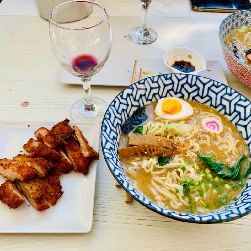 Ramen de pollo - Ramen Kumamon, Barcelona