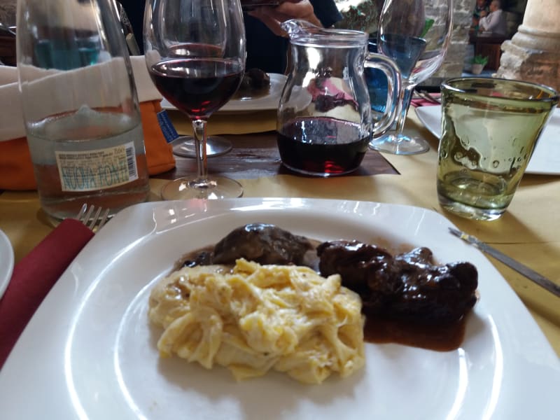 Polenta taragna  capriolo e cinghiale - Taverna di Arlecchino