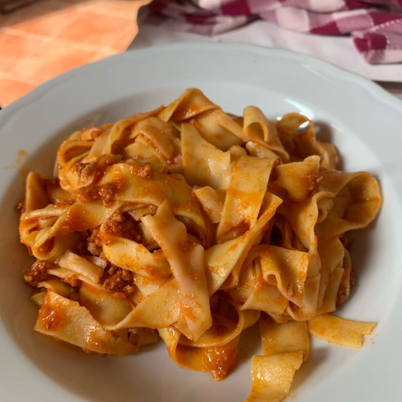 Tagliatelle  al ragù  - Acetaia Paltrinieri