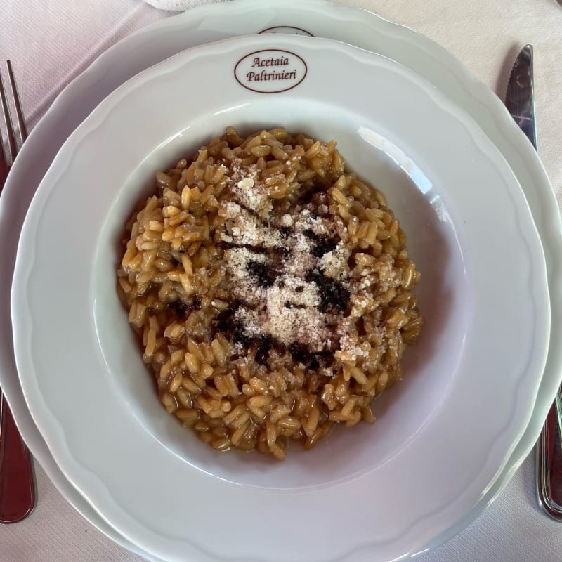 Risotto all aceto - Acetaia Paltrinieri